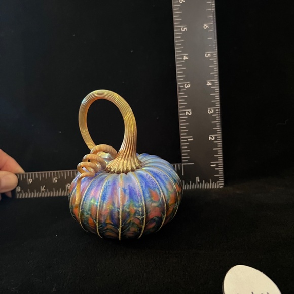 JACK PINE, Artist Signed Multi-colored Decorative Gourd - Picture 6 of 8